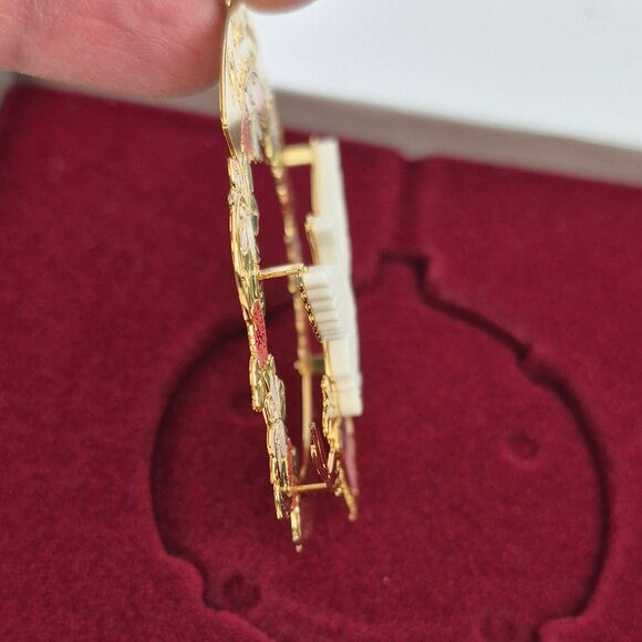 1998 Official White House Christmas Ornament Commemorates the 15th President - Picture 9 of 16